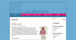 Desktop Screenshot of lukashartmann.ch