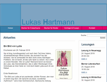 Tablet Screenshot of lukashartmann.ch